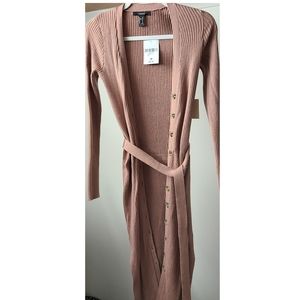Forever 21 Pink long sleeve Cardigan